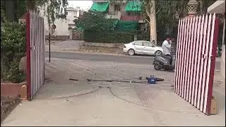 Motorised Swing Gate with Rolling Motors