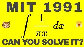 The easiest MIT integral I ever did