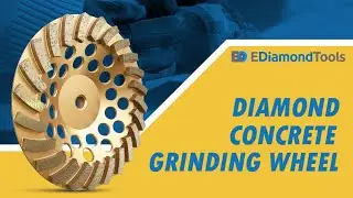 EDiamondTools Diamond Grinding Wheels for Concrete