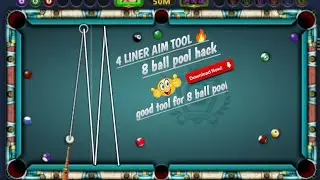 8 BALL POOL 4 LINE GUIDE TOOL 🔥 EASY WAY TO PLAY 8 BALL POOL GAME THE TOOLS IS GUIDE TO ▶️