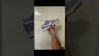 Nike sb dunk low pro iso wolf grey orange label