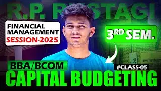 Capital Budgeting Techniques | Discounted Payback Period | BCom Sem 3