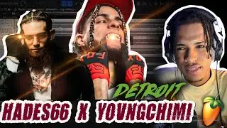Hadiendo DETROIT Type Hades66 x Yovngchimi, en FL Studio 2026
