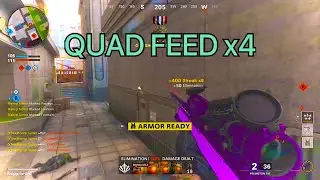 One of my BEST CLIPS? QUAD  feed x4  killchain black ops Cold War #Shorts