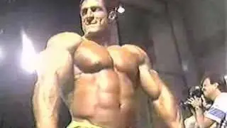 Franco Santoriello Backstage Posing 1988 Nationals