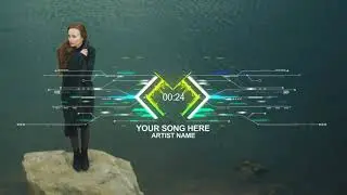 Futuristic Music Visual | Video Displays - Envato elements