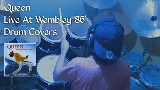 One Vision - Queen Live At Wembley 86' - Drum Cover