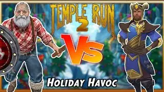 Sigur Frostbeard Lumberjack VS King Fafnir Holiday Havoc Temple Run 2