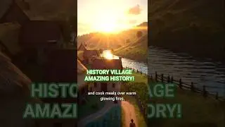 The Magical History Village 🏰 | Human Civilization Journey| part 1 #3dcartoon #historyvillage