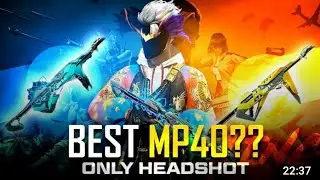 Royal flush VS POKER MP40 BESt Mp40 Test Ajjubhai vs TG Dada  Gameplay Garena free fire Ajjubhai 94.