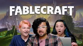 Omar Najam, Xander Jeanneret, and Kailey Bray introduce Fablecraft!