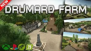 LS25🆕New Map: Drumard Farm | #ls25 #fs25