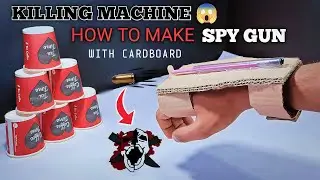 How To Make Cardboard Hand Spy Gun Amazing Invention | at home