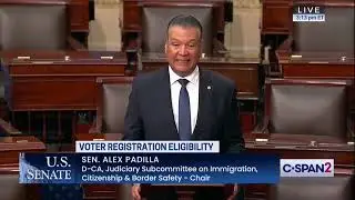 Sen. Padilla | Padilla Objects Republicans' Voter Suppression Legislation | U.S. Senate | 9.25.24