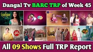 Dangal Tv BARC TRP Report of Week 45 : All 09 Shows Full TRP Report
