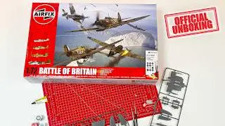 Airfix- Official Unboxing | Battle of Britain - Gift Set (A50173A)