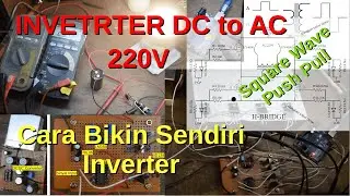 Inverter dc to ac push pull, Desain dan Analisa Rangkaian