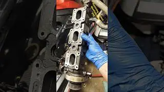 REMOVE EXHAUST MANIFOLD ROTAX 215 ENGINE #removal #jetski #seadoo #rotax #howto #repair