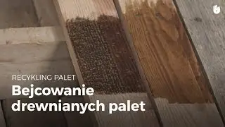 Bejcowanie drewnianych palet | Recykling palet