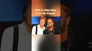 With A Little Help From My Friends 🫂 Paul McCartney y Ringo Starr ⭐️ #thebeatles #paulmccartney