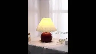 Vintage Rattan Lamp Table Korean Table Lamps for Bedroom Lamp Living Room Light Home Decor Creative