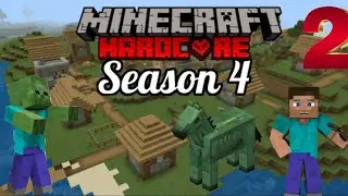 HARD-CORE THE ZOMBIE HORSE 🐴|| MINECRAFT HARDCORE SEASON 4 #2