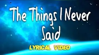 The Things I Never Said 💭 | Heartfelt Rock Ballad | Harmonix Official