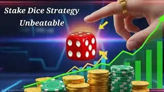BEST STAKE DICE STRATEGY | ALWAYS WINNING STRATEGY | STAKE ORIGINALS #onlineearning #dice #MAXWIN 