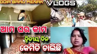 ଦ୍ୱିତୀୟ ଦିନରେ ଆମ ଘର କାମ କେମିତି ଚାଲିଛି //Odia bahu menak 