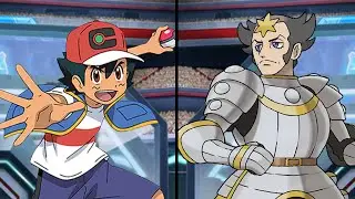 Pokemon Sword and Shield: Galar Ash Vs Wikstrom (Ash Vs Elite Four)