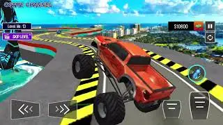 GT Car Stunt Ramp Car Driver Game - Mega Ramp Driver Mode ( New Update ) - Android GamePlay #3