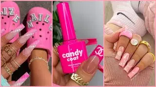 💜💖Pink Baddie Nail Art Compilation 2021