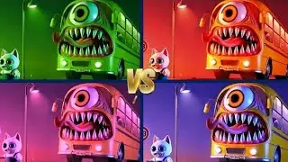 💥🚌SCHOOL BUS MONSTER - COFFIN DANCE SONG🎶