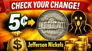 Check Your Change! Most Expensive Jafferson Nickels 5 Cents That Could Make You a Millionaire!