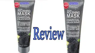Freeman Facial Polishing Mask Charcoal & Black Sugar - REVIEW - Best Affordable Face Mask $4