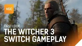 The Witcher 3 Nintendo Switch gameplay