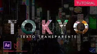 &iexcl;Crea TEXTO TRANSPARENTE! [F&aacute;cil✅] || Tutorial - After Effects