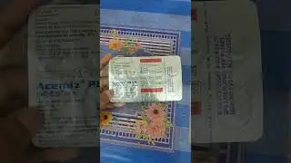 Acemiz Plus Tablet#Aceclofenac & Paracetamol Tablet#medicine with swaraj