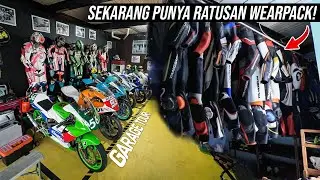 BERAWAL SEWA-IN 4 WEARPACK, SEKARANG PUNYA BELASAN MOTOR BALAP 🔥