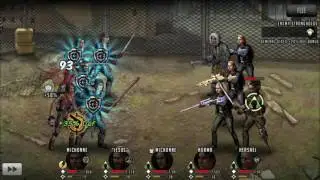 The Walking Dead: Road To Survival - Another War With The #2 Faction! Check Out These Defenses!