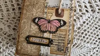 Vintage County Cottage Tab Junk Journal
