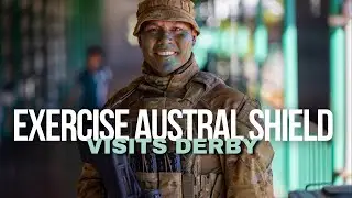 ADF | Учения Austral Shield посещают среднюю школу округа Дерби в Западной Австралии