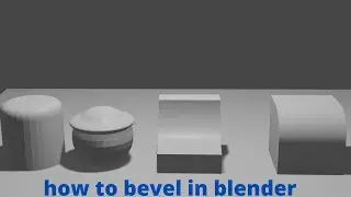 how to bevel in blender