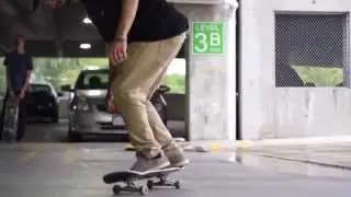 Skatology: half cab late varial flip with Joe Vizzaccero