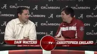 Coach Waters Visits the Crimson Tide Connection