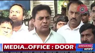 KTR & BRS Leaders Meet DGP on Cong Activists Attack On BRS Activists