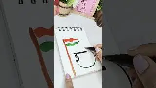 indian flag drawing ideas for beginners #kids#shorts