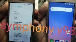symphony v98 emmc change 1gb 2gb change