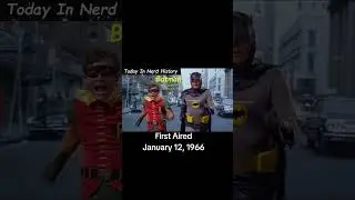 Batman premiered as a series on TV January 12, 1966.