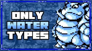 Can I Beat Pokemon Blue With ONLY Water Types? (No Items) | Pokemon Challenge #6